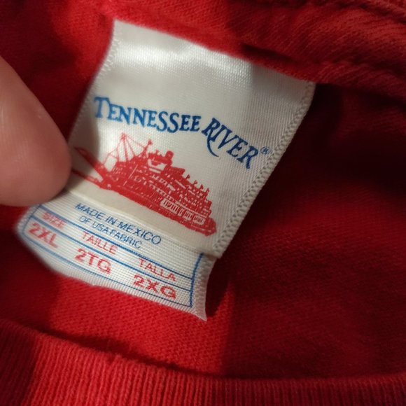 Vintage Texas & Four Corners Red & Black Biker Tees, 2XL - Picture 8 of 10